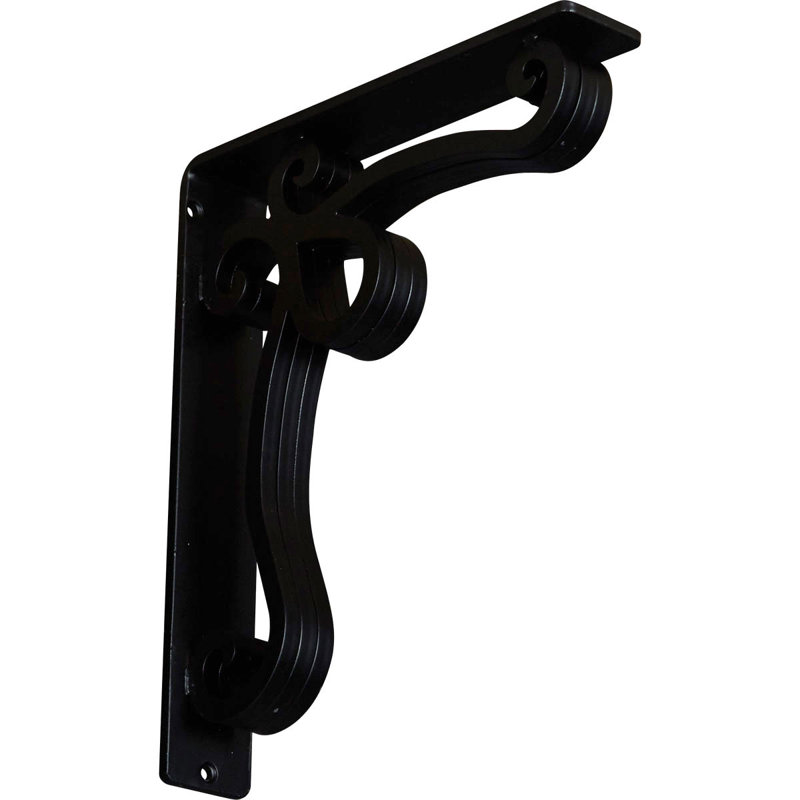 Support en fer forgé Orleans, 2 po x 12 po