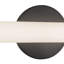 Tectra 36-in Black dimmable LED Wall Sconce-1685406690
