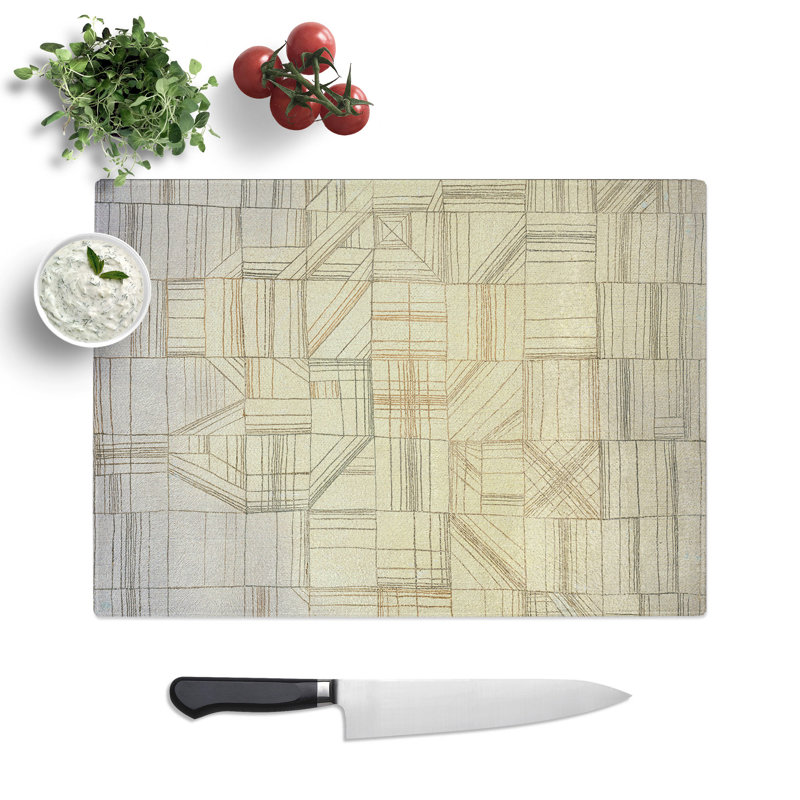 Variations by Paul Klee Chopping Board, 0.4cm H x 28.5cm W x 39cm L