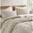 3 Piece Oversized Cotton Matelasse Comforter Set