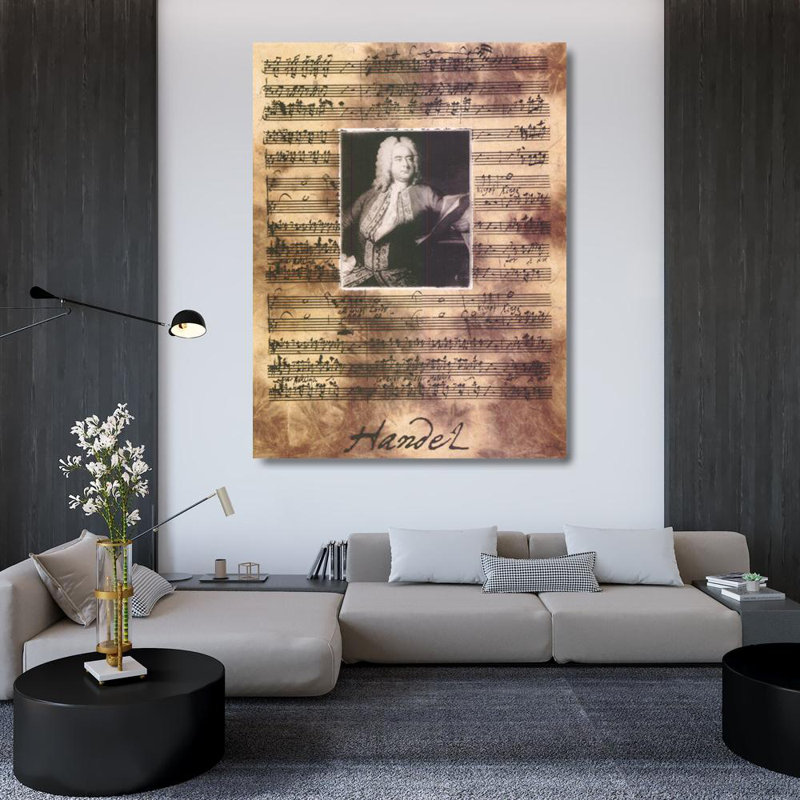 Principals of Music-Handel MCG-H1239, H 48 po x l 36 po
