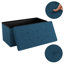 Espedito 78cm Wide Rectangle Solid Colour Ottoman with Storage-763585502
