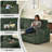 81" Reversible Sleeper Sofa Bed with Storage Chaise, 3-in-1 L-shaped Pull-out Couch Featuring Charging Station, Cup Holder & Side Pocket, Plush Corduroy Upholstery, for Living Room, Apartment-1615084440