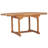 6 - Person Teak Wood Patio Dining Set with Round Table , Cushions Included