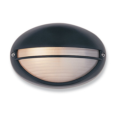 Streamline 1 Light Outdoor Bulkhead Light