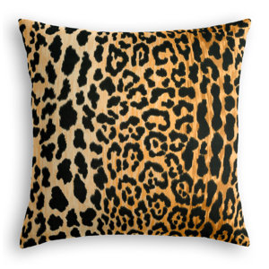 Untamed Slubby Square 100% Cotton Pillow Cover & Insert