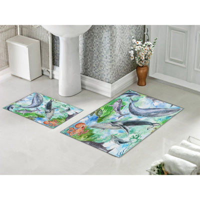 Ensemble de tapis de bain 2 pièces Diodora