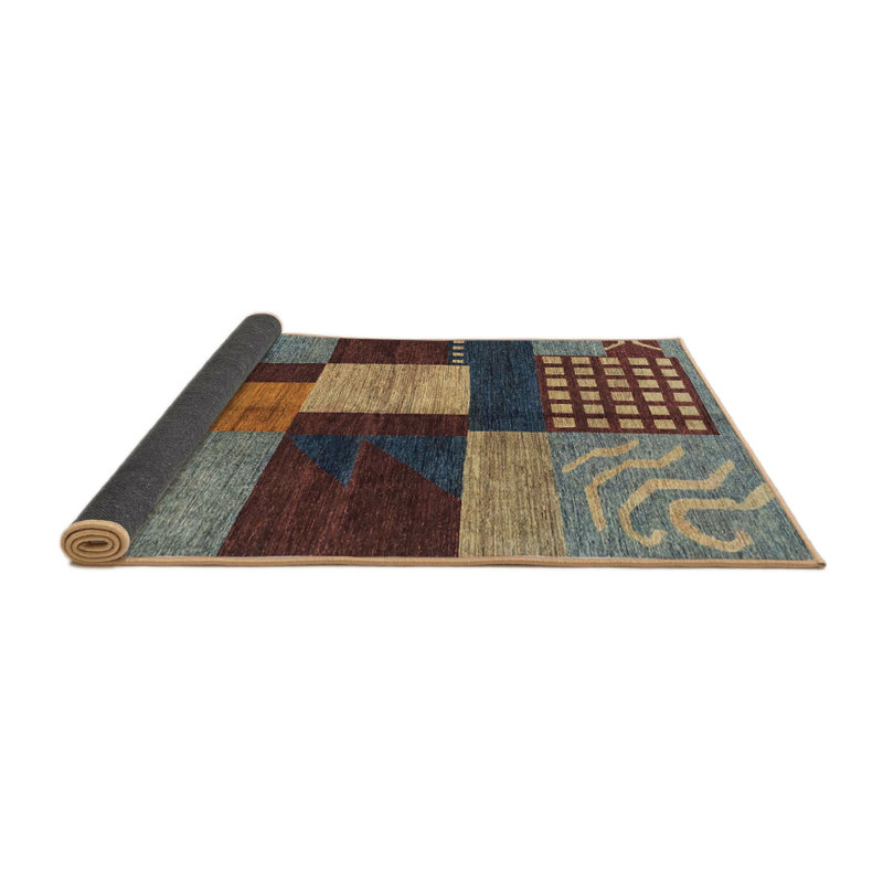 Abstract Indoor Rug, Round 4'