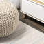 Tapis bleu / crème Yerkes-2131126735