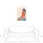 «Beach Girl», reproduction sur toile-845129946