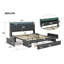 Upholstered Storage Bed