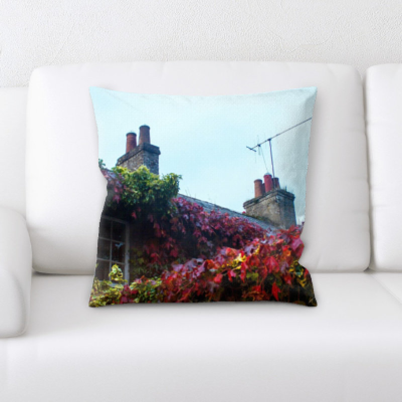 Microsuede Throw Pillow