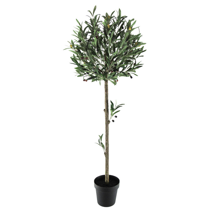 Olive artificielle 48 po en pot