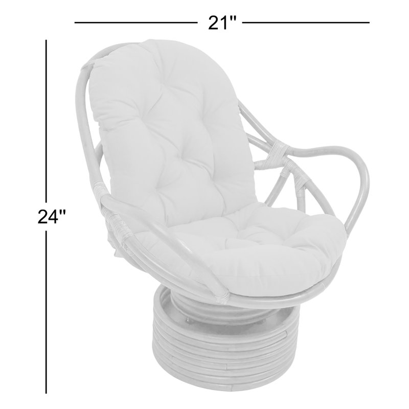 Outdoor 6'' Seat / Back Cushion, Sandstone