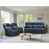 Navy Blue Genuine Leather