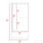 Mariana Medicine Cabinet, One External Shelf, Single Door Mirror Two Internal Shelves -Light Gray-721739047
