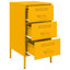 Bedside Cabinet 36x39x68 cm Steel-1427999335