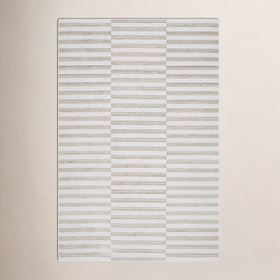Elstone Hand-Woven Striped Rug