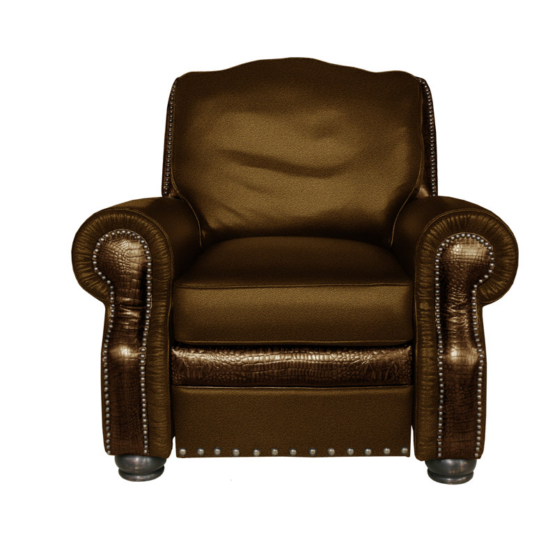Bethesda Recliner, Charcoal (Rodeo), Yes, Nutmeg