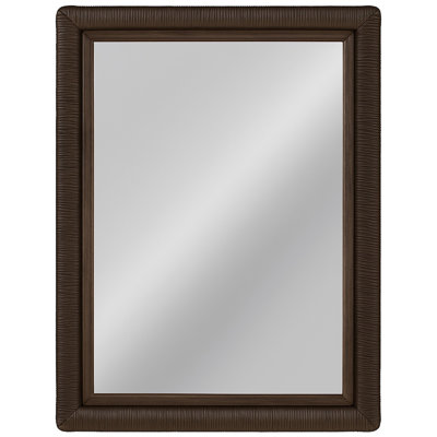 Monterey Rattan Flat Mirror