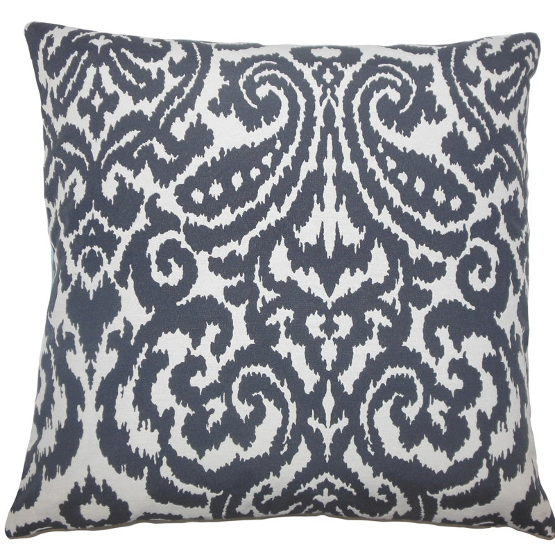 Coussin wafai ikat, H 18 po x l 18 po x P 5 po, Domino