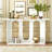 Ash Veneer Console Table With Shelf-652989376