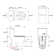 Elongated One Piece Toilet with Comfort Seat Height 17.3", Power Dual Flush 0.8/1.28 GPF and MAP 1000g