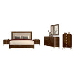 Springville Valencia Bedroom Set With Camel Frame