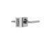 Poignée de porte d'intimité Mirra Design moderne dissimulé pour (lit et salle de bain) - Style minimaliste élégant en chrome-114645948