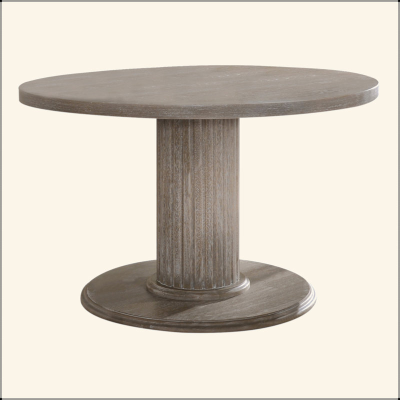 Reclaimed Gray Finish Dining Table
