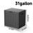 30-gallon Lockable Resin Deck Box,outdoor Storage Chest-127375017
