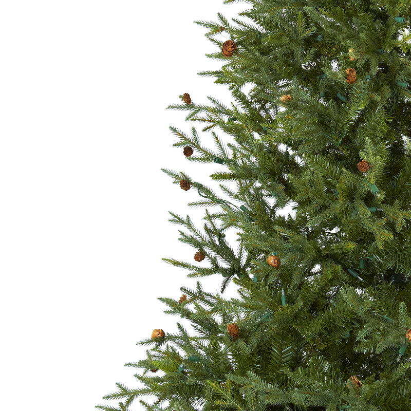 Sommer 90' H Lighted Artificial Christmas Tree