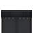 Modern Hallway Hall Tree with Metal Hooks and Storage Space, Multi Functional Entryway Coat Rack with Shoe Cubbies, Black-1701535333