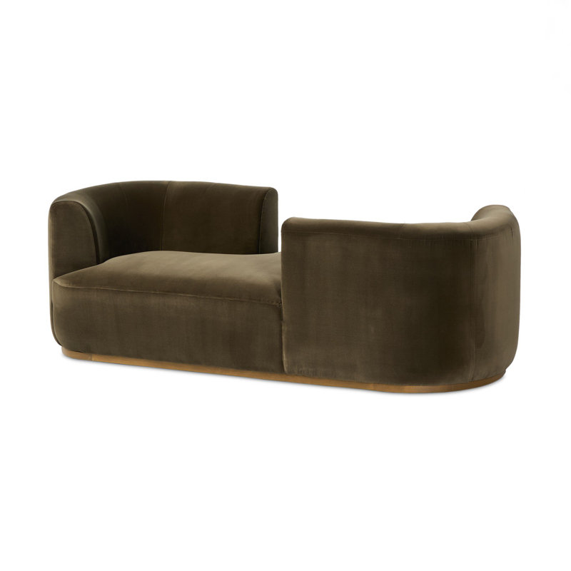 Deandra Chaise Lounge, Surrey Olive