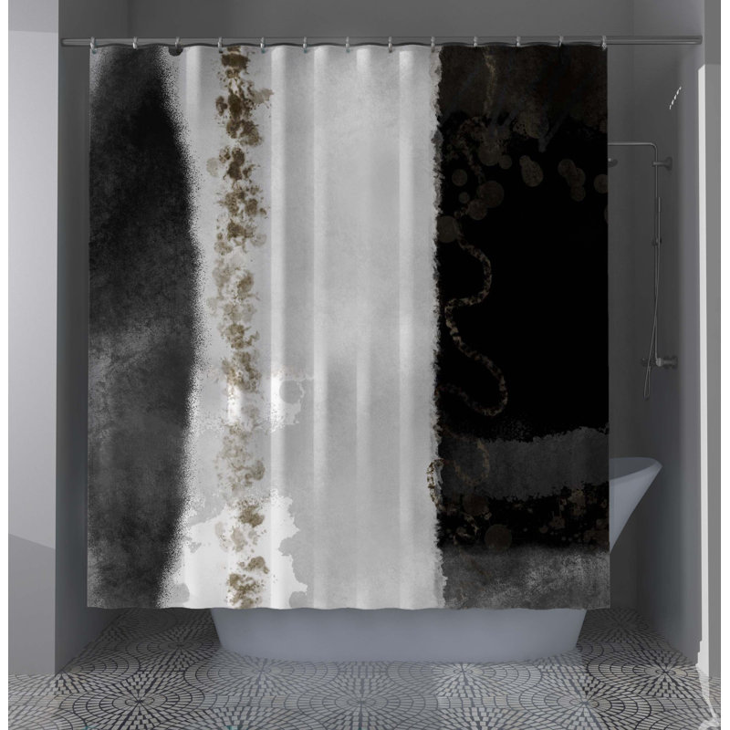 Abstract Shower Curtain