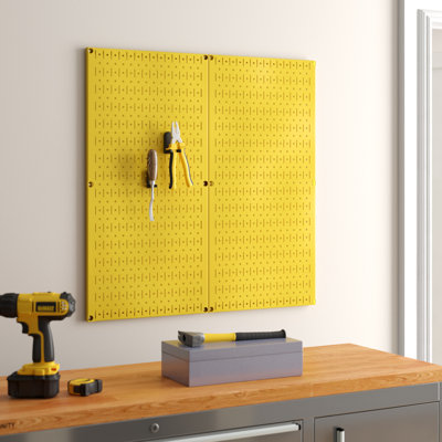 Steel 32" x 32" Pegboard
