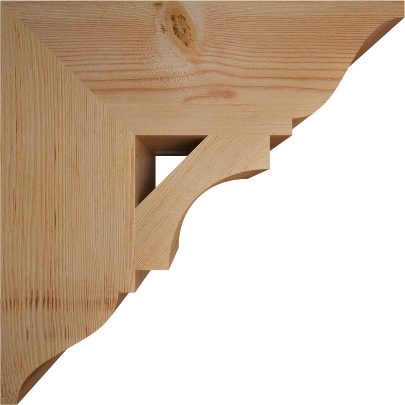 Support traditionnel Westlake, Lisse, H 18 po x l 5,5 po x P 18 po, Douglas