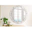 Huldar Glass Flat Wall Mirror