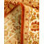 Tapis de couloir orange en laine noué à la main 3 pi 2 po x 8 pi 0 po