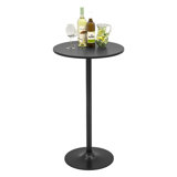 Mahnomen Counter Height 39.5'' Pedestal Dining Table