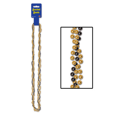 Braided Beads - Pack of 12