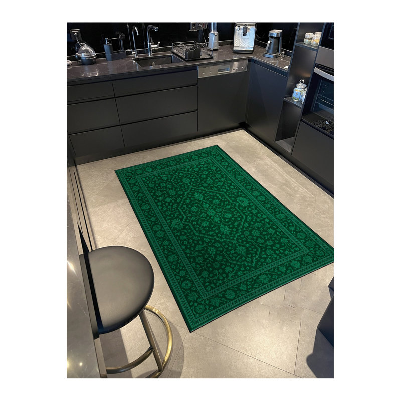 Tapis noir Mosso, 2'6" x 9'10"