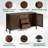 Jeann 17.72'' Solid Wood Sideboard