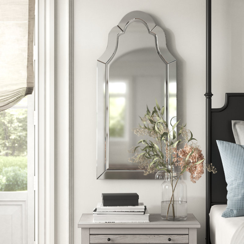 Alicia Traditional Beveled Accent Mirror