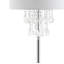Lampe sur pied 61 po Largent
