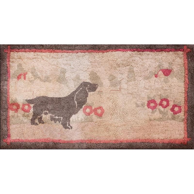 Tapis en laine American Hooked