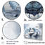 Minimalisme bleu crabe Impression II - ensemble de décorations murales crabe-107751438