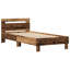 Bed Frame With LED Lights Engineered Wood-42521579-42521590