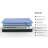 12 Inch Memory Foam Mattress With Base - Blue Ice Cover And 6 Encased Coils For Spinal Alignment Adjustable 2.5 Gel Construction Relief