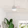 52" Exton 5 - Blade Wi-Fi LED Standard Smart Ceiling Fan with Remote Control and Light Kit Included